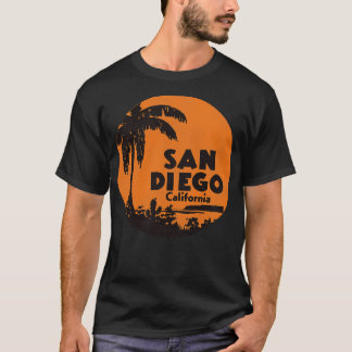 San Diego California Vintage Travel Souvenir T-Shirt