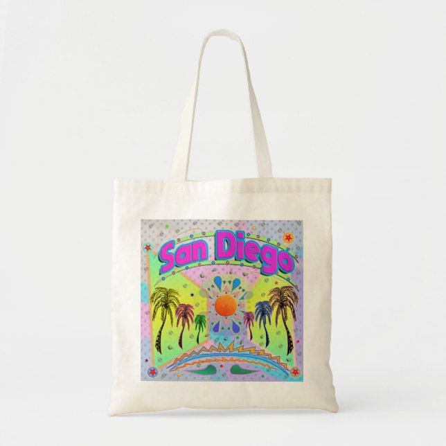 San Diego Calm Desire  Tote Bag (Front)