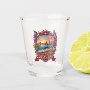 San Diego Coronado  Shot Glass