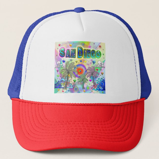 San Diego Deep Dream Casquette (Devant)