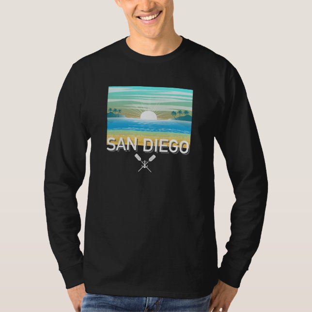San Diego Design - Basic Long Sleeve T-Shirt (Front)
