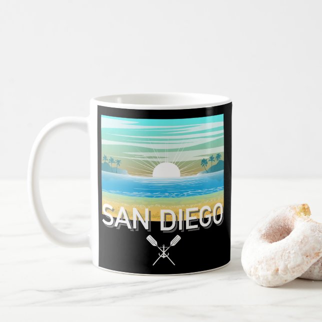 San Diego Design - Classic Mug (With Donut)