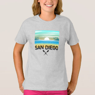 San Diego Design - Girls' Basic T-Shirt