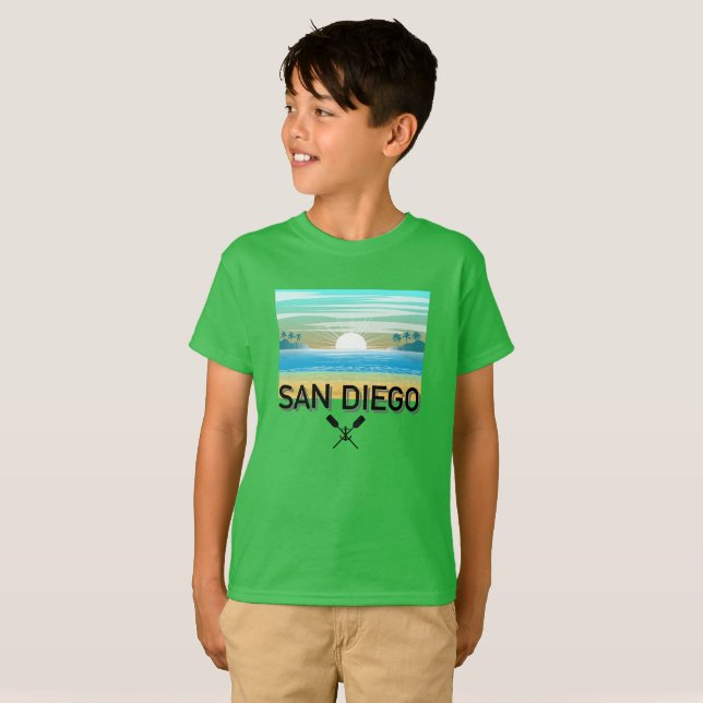 San Diego Design - Kids' Basic T-Shirt (Front Full)