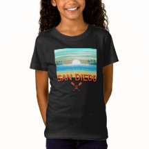 San Diego Design - T-shirt Girls Jersey