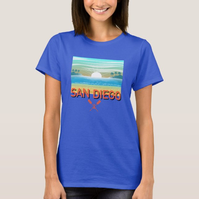 San Diego Design - Women's Basic T-Shirt (Front)
