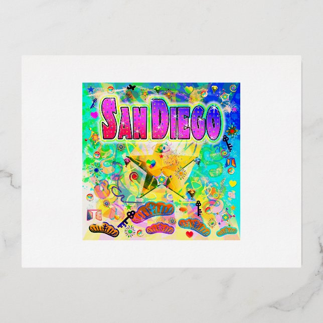 San Diego Epoch Hour Postcard (Front)