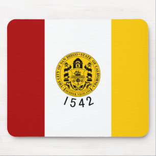 San Diego Flag Mouse Pad