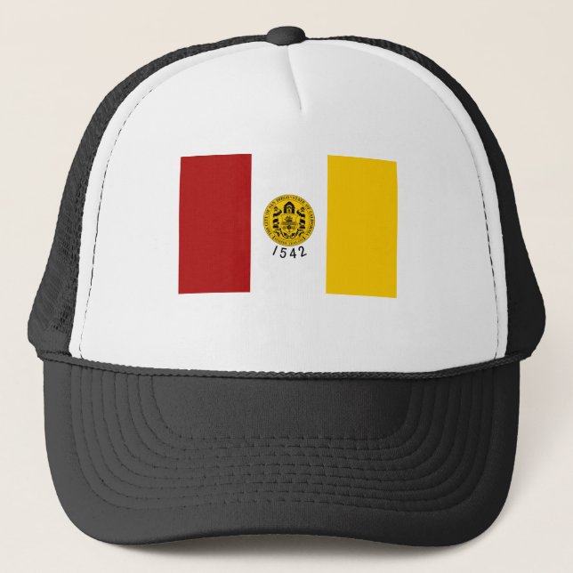 San Diego Flag Trucker Hat (Front)