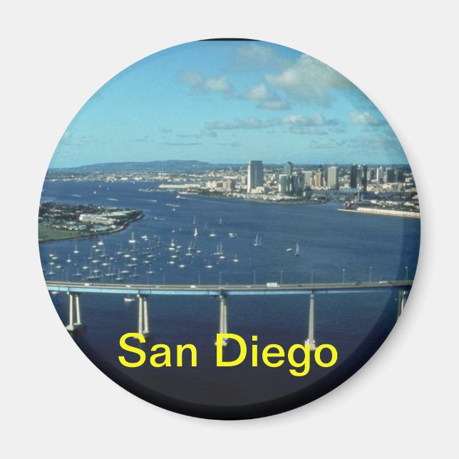 san diego fridge magnet (Front)