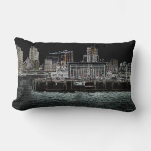 San Diego Harbour - Broadway Pier Pillow