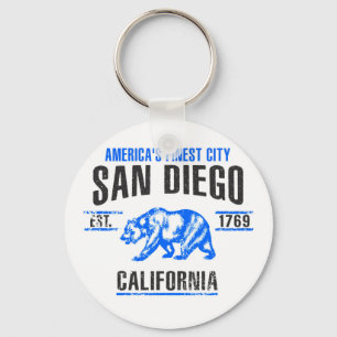 San Diego Keychain