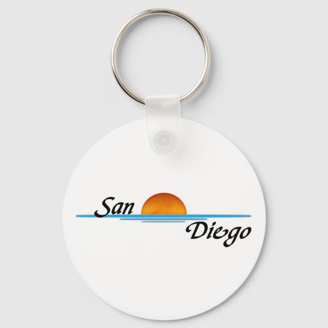 San Diego Keychain (Front)