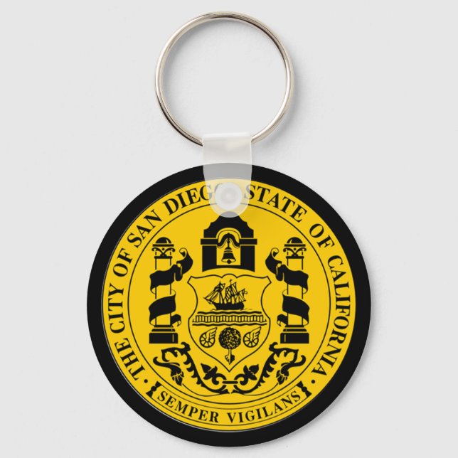 San Diego Keychain (Front)
