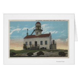 San Diego, la Californie - vieux phare espagnol
