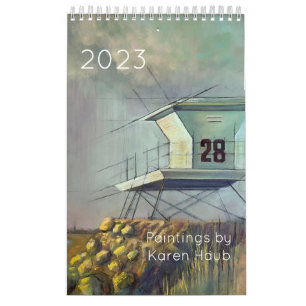 San Diego Landscape Paintings 2023  Small Calendar