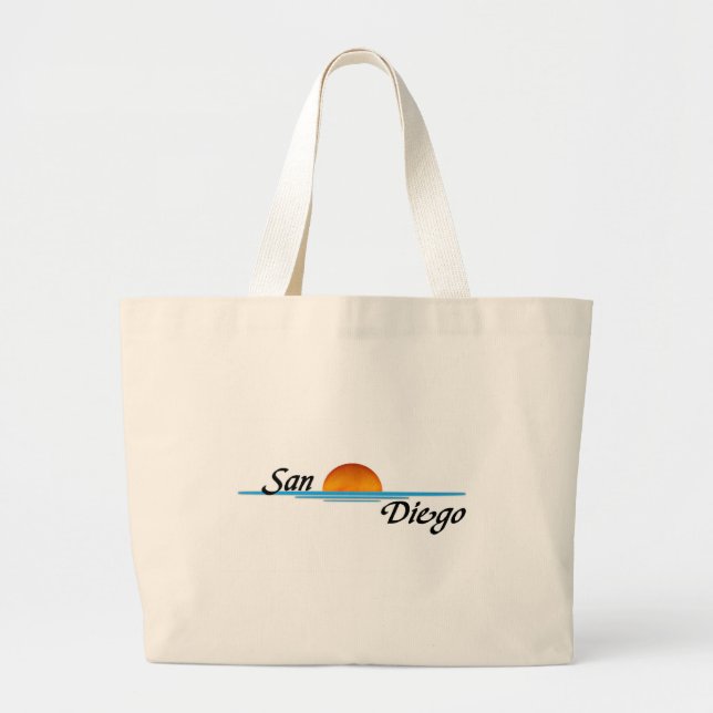 San Diego Large Tote Bag (Front)
