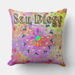 San Diego Lucky Coussin doré