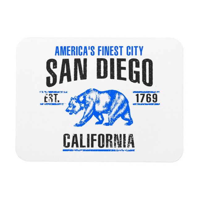 San Diego Magnet (Horizontal)