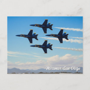 San Diego Miramar Air Show Postcard