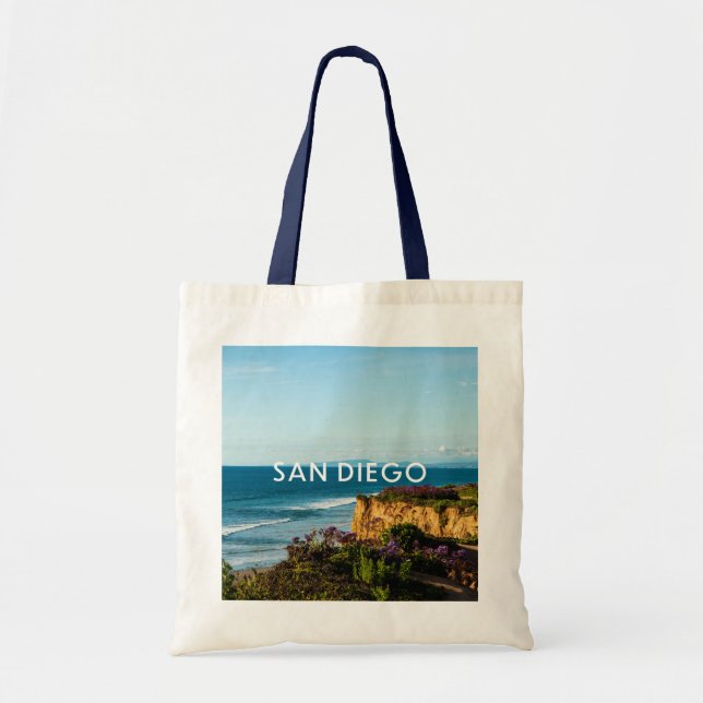 San Diego Pacific Coast Tote Bag (Front)