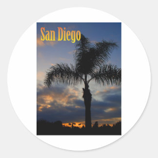 San Diego Palm Tree Sticker