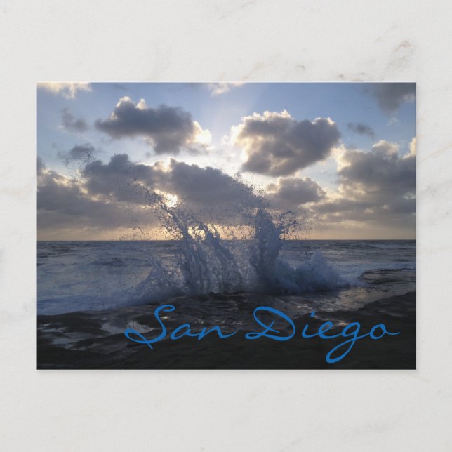 San Diego Postcard (Front)