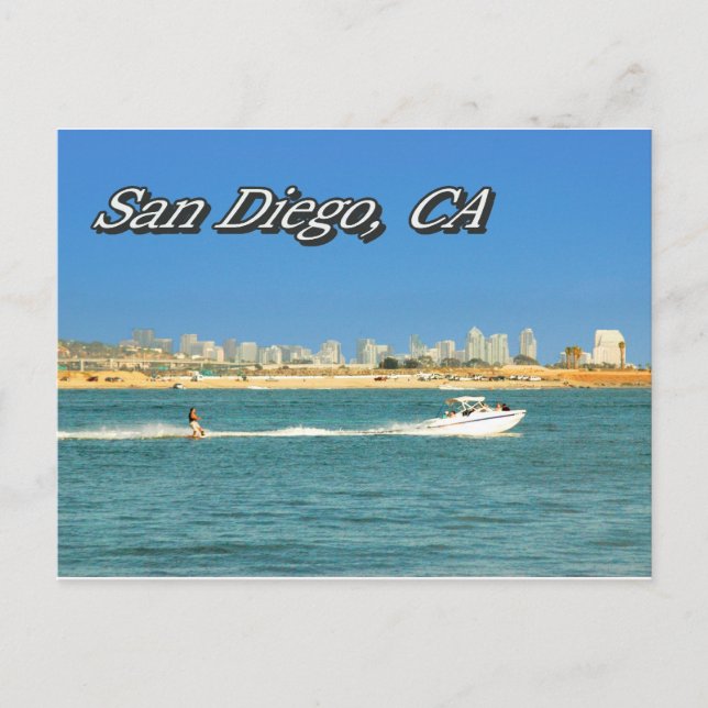 San Diego Postcard (Front)