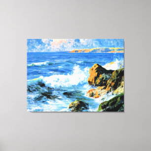 San Diego Shores, fine art, Canvas Print