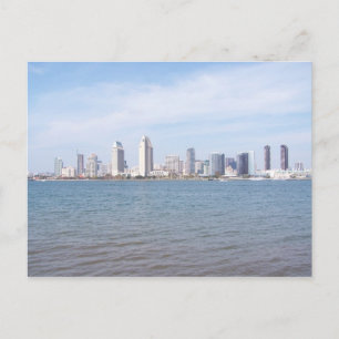San Diego Skyline Postcard