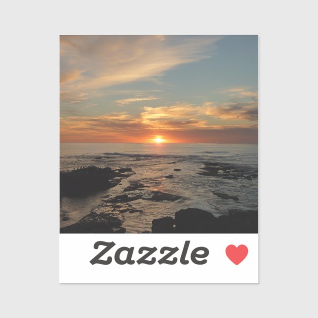 San Diego Sunset II California Seascape (Sheet)