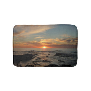 San Diego Sunset II California Seascape Bath Mat
