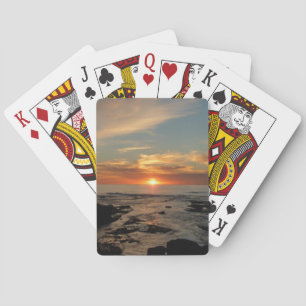 San Diego Sunset II California Seascape Playing Cards
