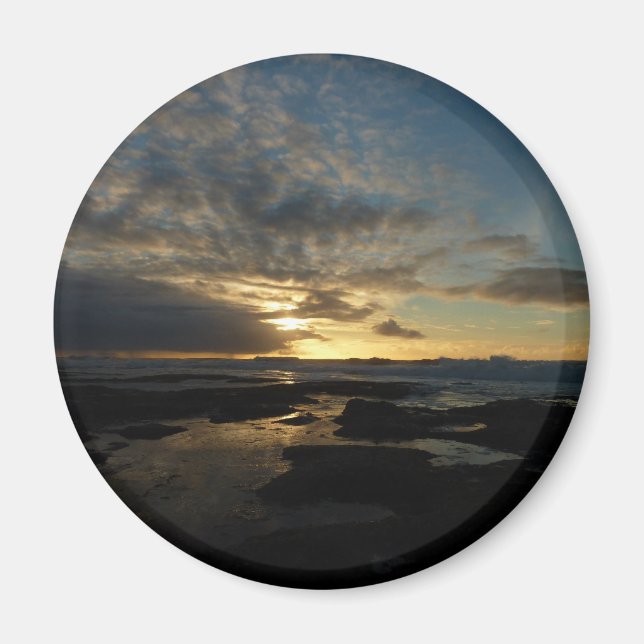 San Diego Sunset III Stunning California Landscape Magnet (Front)