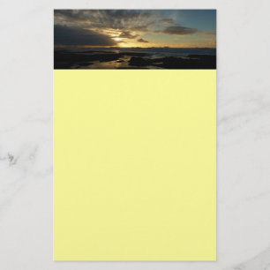 San Diego Sunset III Stunning California Landscape Stationery