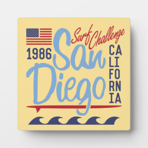 San Diego Surf Challenge 1986 Plaque