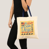 San Diego Surf Challenge 1986 Tote Bag (Front (Product))