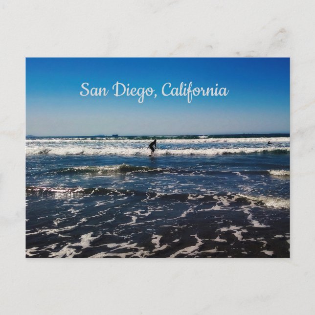 San Diego Surfer Postcard (Front)