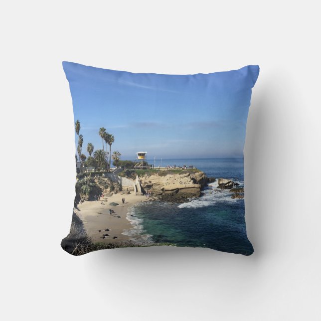 San Diego Throw Pillow (Front)