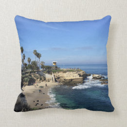 San Diego Throw Pillow