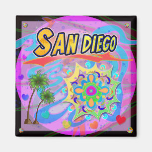 San Diego True Progress Magnet