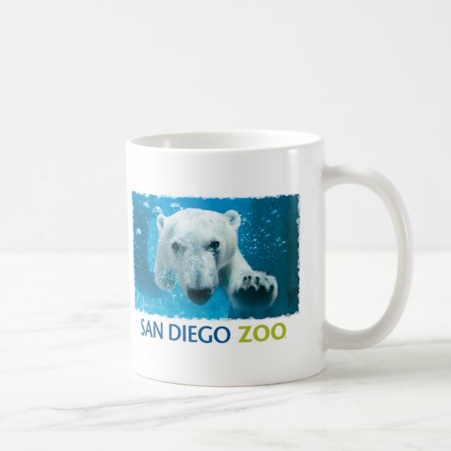 San Diego Zoo Polar Bear Coffee Mug (Right)