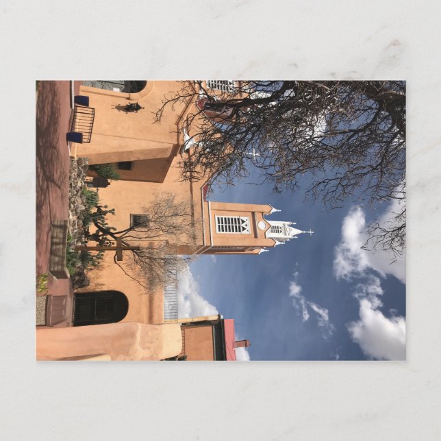 San Felipe Church Postcard (Front)