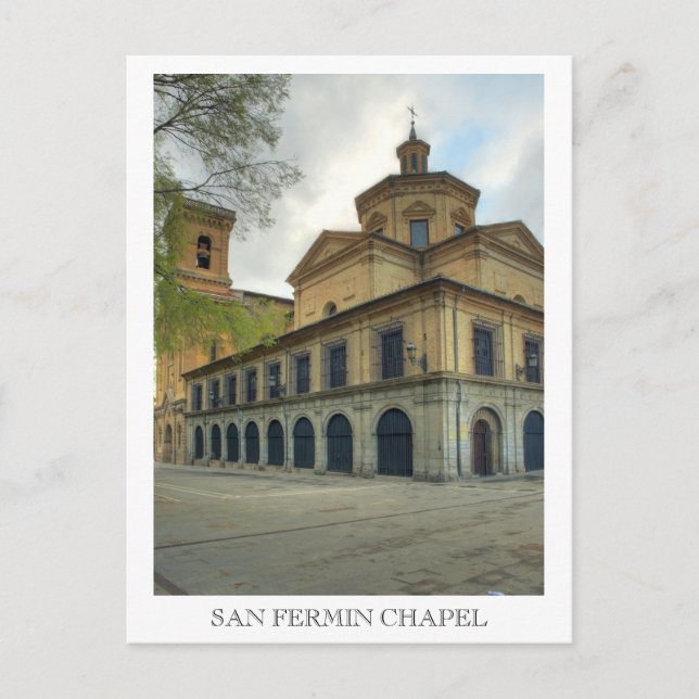 San Fermín Chapel Postcard (Front)