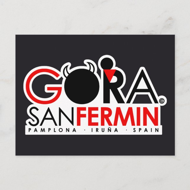 SAN FERMIN SPECIAL EDITION POSTCARD (Front)