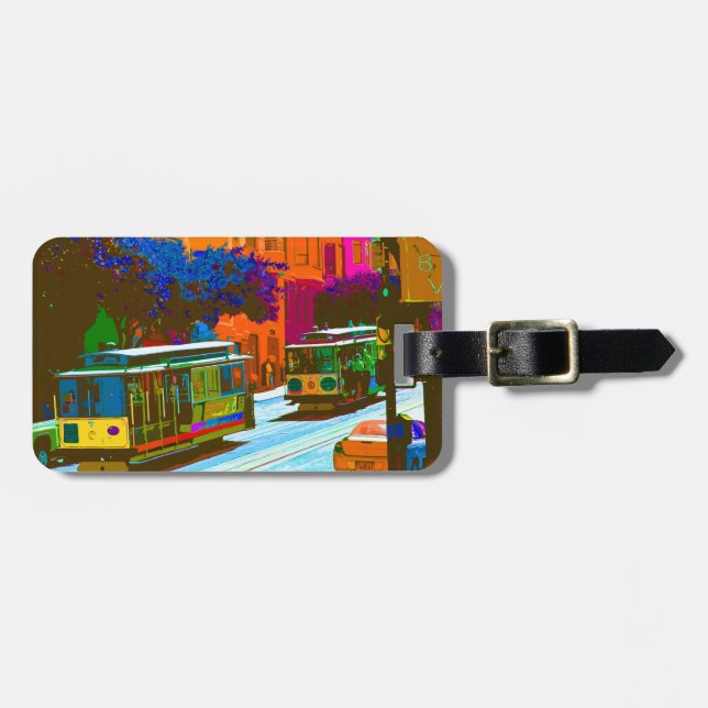 San Francisco 004 Luggage Tag (Front Horizontal)