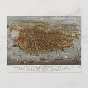 San Francisco 1878 Postcard