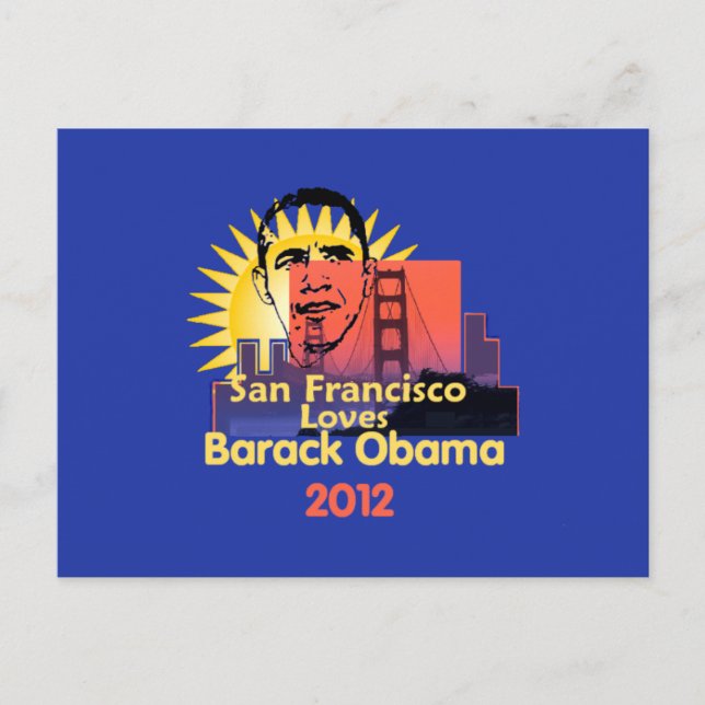 SAN FRANCISCO 2012 Postcard (Front)