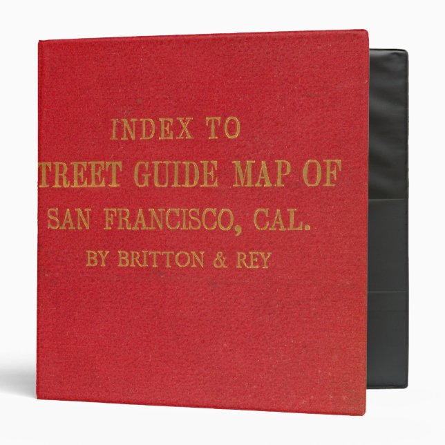 San Francisco 2 Binder (Front/Inside)