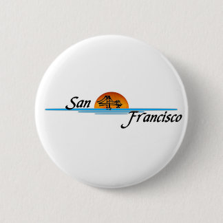 San Francisco 2 Inch Round Button